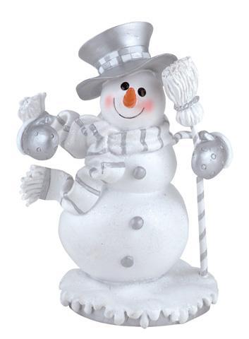 31540 SNOWMAN W/HAT AND BROOM